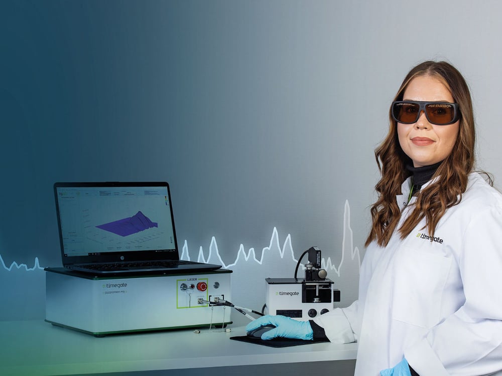 Sample measurements by Timegate Sample measurements by Timegate