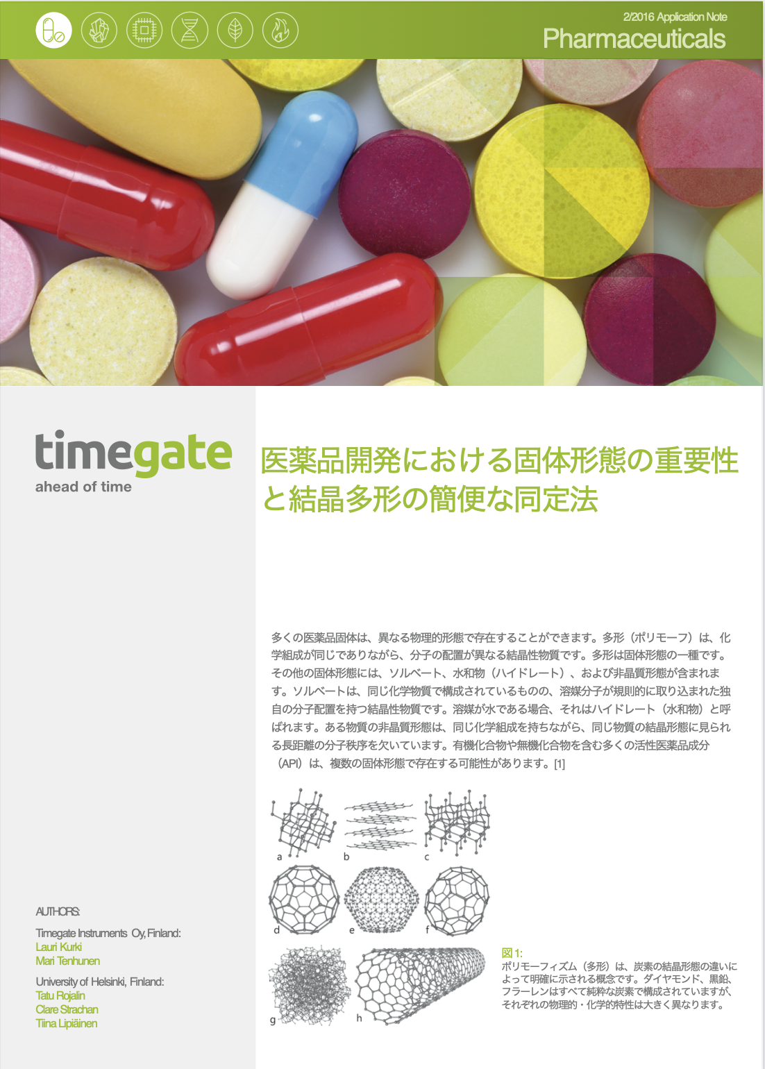 TG 結晶多型